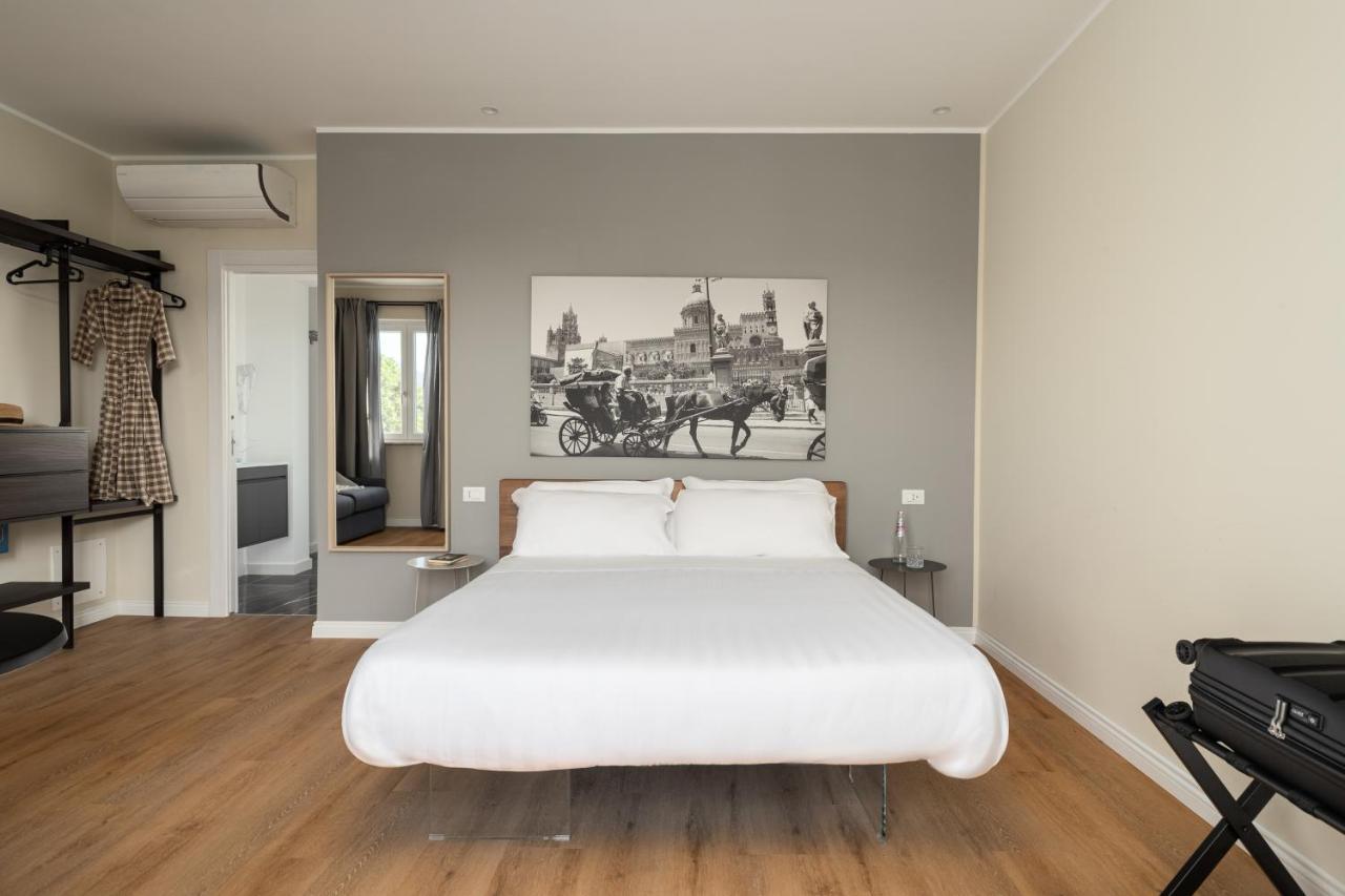 Attico 37 - Queen Room Con Terrazza Privata Palermo Luaran gambar